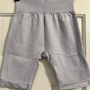 AYBL Heather Gray Athletic Biker Shorts